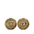 Brincos Chanel Dourado Metal  ref.1226944