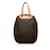 LOUIS VUITTON Handbags Excursion Brown Linen  ref.1227011