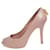 Louis Vuitton heels Pink Leather  ref.1227021