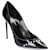 Yves Saint Laurent heels Black Leather  ref.1227032