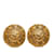 Chanel Ohrringe Golden Metall  ref.1227107
