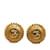 Chanel Ohrringe Golden Metall  ref.1227196