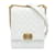 CHANEL Handbags North South Boy White Leather  ref.1227198