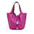 Hermès HERMES Handtaschen Picotin Pink Leder  ref.1227319