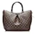 LOUIS VUITTON Handtaschen Siena Braun Leinwand  ref.1227371