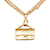 Colares Chanel Dourado Metal  ref.1227399