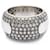 Autre Marque Ring aus Weiß- und Roségold mit Diamanten. Silber Weißgold  ref.1227517