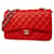 Timeless Chanel Rot Leder  ref.1227534