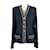 Chanel Veste intemporelle en tweed noir CC Buttons  ref.1227542