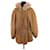 Hermès casaco camelo Poliéster  ref.1227568