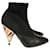 GIVENCHY  Ankle boots T.eu 38 leather Black  ref.1227580