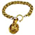 Timeless Chanel COCO Mark Dorado Chapado en oro  ref.1227677