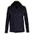 Abrigo Balenciaga con botonadura forrada en lana azul marino  ref.1227730