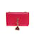 Yves Saint Laurent Sac à bandoulière Kate moyen en cuir à pompons 354119 Veau façon poulain Rose  ref.1227745