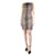 Lanvin Brown sleeveless leopard print dress - size UK 8 Silk  ref.1227758