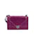 Diorama Leather Shoulder Bag Purple  ref.1227767