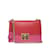 Gucci Mittlere Umhängetasche aus Leder mit Vorhängeschloss 409486 Pink  ref.1227770
