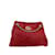 Gucci Bolsa de Ombro Média GG Marmont Metelasse 453569 Vermelho Couro  ref.1227777