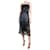 Dolce & Gabbana Vestido lencero de encaje en mezcla de seda negro - talla UK 10  ref.1227819