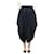 Chloé Pantalon large noir à jambes fendues - taille UK 8 Coton  ref.1227822