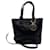 Bolsa de couro Dior Lady Dior com alça transversal Preto  ref.1227834