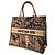Dior Blue Große Dior Animals Monkey Book Tote Blau Orange Marineblau - Ansicht 3
