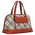 Borsa Burberry Nova Check marrone Beige - vista 2
