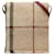 Burberry Sac à bandoulière en laine marron House Check Cuir Veau façon poulain Tissu Beige  ref.1227893
