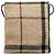 Bolsa Burberry Brown Wool House Check Marrom Bege - vista 3
