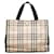 Burberry Vintage Check Canvas Handbag Brown Cloth  ref.1227932