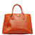 Prada Grand cabas Saffiano Galleria Cuir Veau façon poulain Orange  ref.1227960