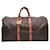 Louis Vuitton Keepall 55 Monogram Canvas Boston Keepall Bag Brown Cloth  ref.1227992