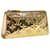Bolsa cosmética LOUIS VUITTON Monograma Miroir Trousse Dore M95604 Autenticação de LV 64780UMA Dourado  ref.1228037
