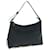 BURBERRY Nova Check Blue Label Shoulder Bag Nylon Black Beige Auth bs11547  ref.1228066
