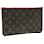 LOUIS VUITTON Monogram Neverfull MM Pouch Accessory Pouch LV Auth yk10172 Cloth  ref.1228072