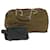 PRADA Waist bag Boston Bag Nylon 2Set Brown Gray Auth bs10812 Grey  ref.1228090