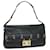 LOUIS VUITTON Monogram Mydia Ruber Shoulder Bag Black M40282 LV Auth 42982A Cloth  ref.1228124