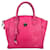 Bolsa com alça de couro MCM bolsa rosa com aspecto de réptil Leatherette  ref.1228140