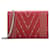 MCM 2Way Leather Shoulder Bag Handbag Shoulder Bag Dark Red Bag  ref.1228144