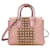 MCM Mini Milla Tote Bag Pearl Mother of Pearl Pink Handle Bag Shoulder Bag  ref.1228181