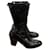 GUCCI  Ankle boots T.eu 38.5 Patent leather Black  ref.1228203