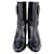 Loewe Black Buckled Pointed Western Boots Leather  ref.1228223