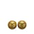 Gold Chanel CC Clip On Earrings Golden Gold-plated  ref.1228238
