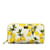 Dolce & Gabbana Yellow Dolce&Gabbana Lemon Print Leather Zip Around Long Wallet  ref.1228261