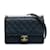 Blue Chanel Medium Chic Pearls Flap Bag Leather  ref.1228290