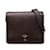 Sac bandoulière portefeuille sur chaîne Dior D-Bee rouge Cuir  ref.1228309