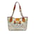 White Louis Vuitton Monogram Multicolore Annie MM Tote Bag Leather  ref.1228313