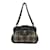 Black Chanel CC Tweed Turn-Lock Shoulder Bag Leather  ref.1228326