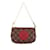 Brown Louis Vuitton Damier Ebene Trunks and Bags Mini Pochette Accessoires Baguette Cloth  ref.1228353