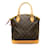 Brown Louis Vuitton Monogram Lockit PM Handbag Leather  ref.1228379